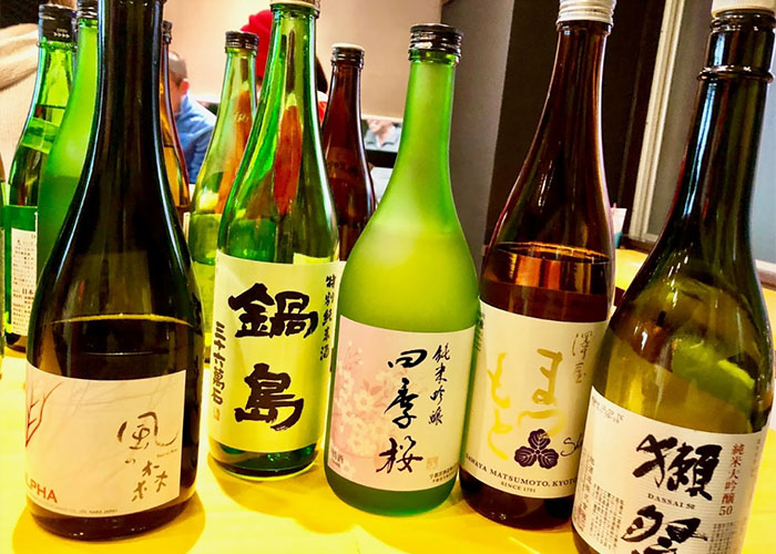 たくさんの日本酒